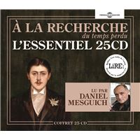 A la recherche du temps perdu L'essentiel en 25 cd