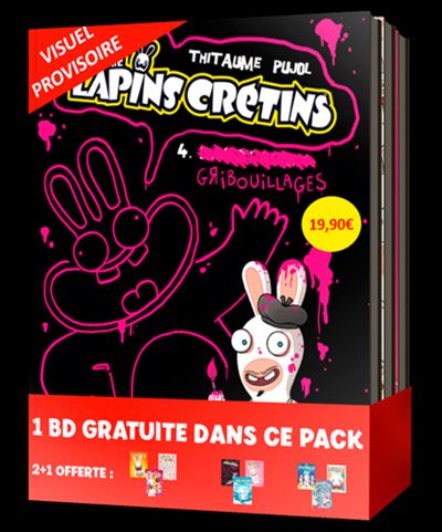 The Lapins Crétins - Pack 2+1 T04 à