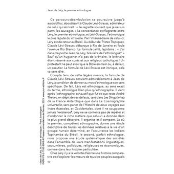 Jean de Léry, le premier ethnologue