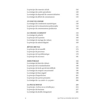 Quittez la course des rats !