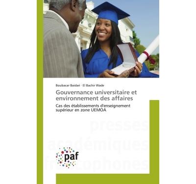 Gouvernance universitaire et environnement des affaires - ca