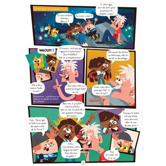Découvre l'espace en BD