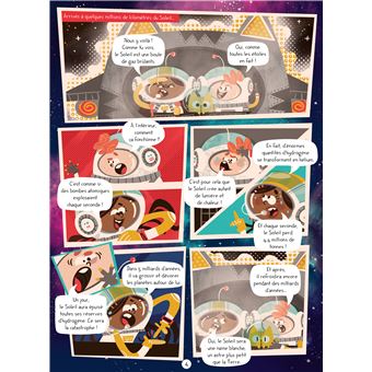 Découvre l'espace en BD