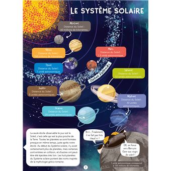 Découvre l'espace en BD