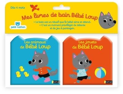 Bebe Loup Coffret Avec 2 Volumes Les Jouets De Bebe Loup Les Animaux De Bebe Loup Livres Bains Bebe Loup Les Jouets De Bebe Loup Les Animaux De Bebe