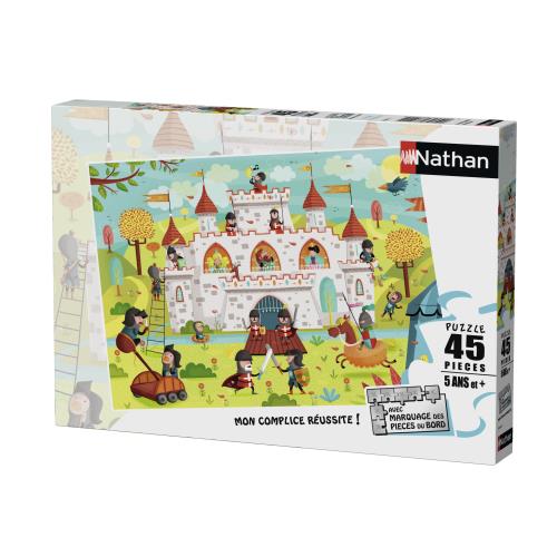 Puzzle 45 pièces L’assaut du château Nathan