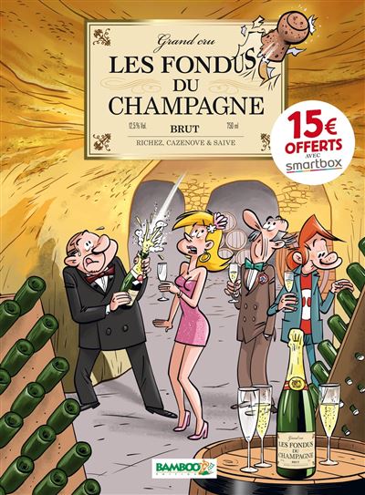 Les Fondus du vin : Champagne - OP 2022 - Hervé Richez - cartonné