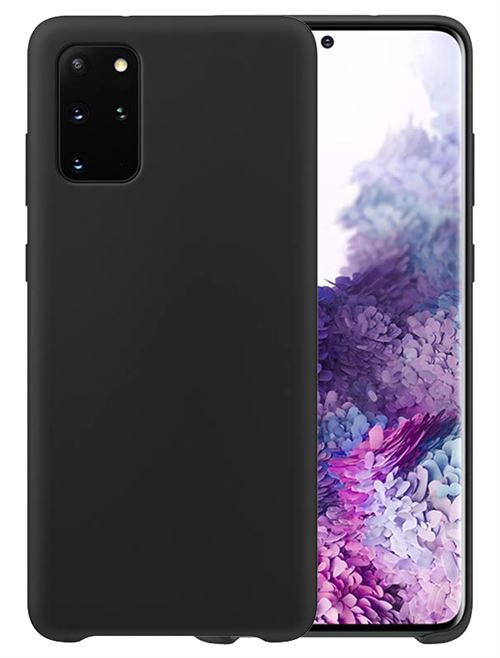 Etui Wave Silicone Noir pour Samsung Galaxy S20 Plus