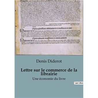 Lettre sur le commerce de la librairie