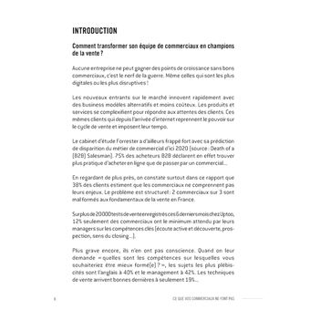 Ce que vos commerciaux ne font pas et qui vous coûte des millions