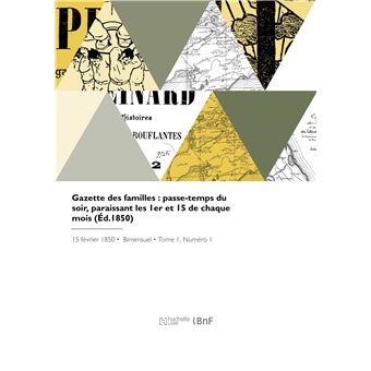 Gazette des familles