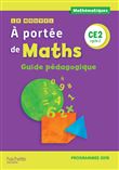 Le Nouvel A portée de maths CE2 - Guide pédagogique