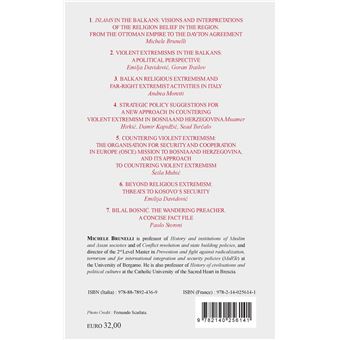 Violent extremism in the Western Balkans : Islam, identity and measures countering radicalisation