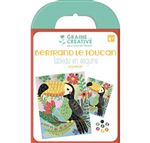 Kit Graine Créative bertrand le toucan tableau en sequins