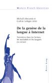 De la genèse de la langue à Internet