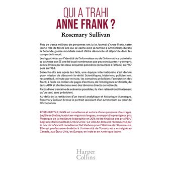 Qui a trahi Anne Frank ?