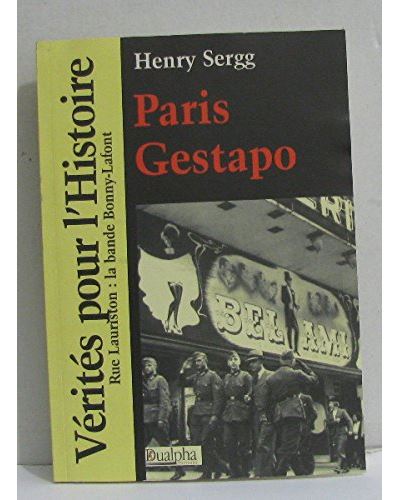 Paris Gestapo - Henry Sergg - broché