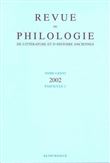 Revue de philologie, de littérature et d'histoire anciennes volume 76