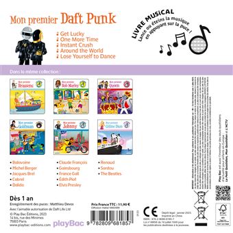 Livre musical - Mon premier Daft Punk