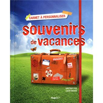 Livre Souvenirs de vacances