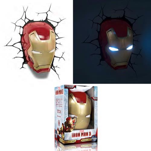Lampe décorative 3D Marvel Iron Man