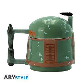 Star wars mug 3d boba fett x2