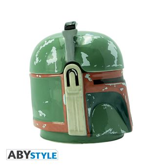 Star wars mug 3d boba fett x2