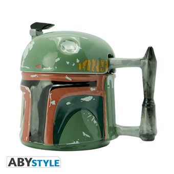 Star wars mug 3d boba fett x2