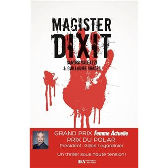 Magister Dixit - Grand prix Femme Actuelle 2020 : prix du Polar