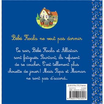 Bébé Koala ne veut pas dormir