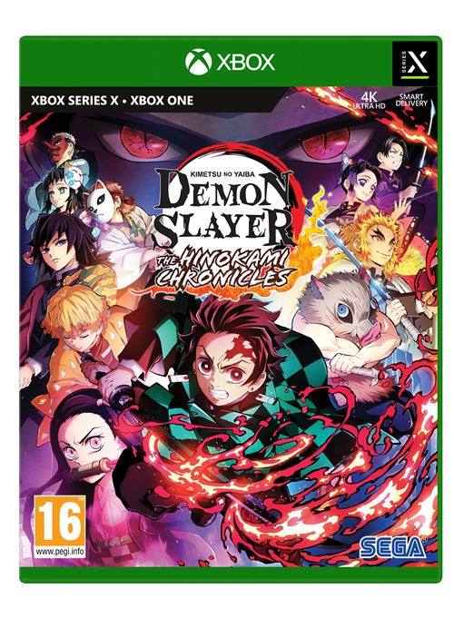 Pochette avant du jeu Demon Slayer -Kimetsu no Yaiba- The Hinokami Chronicles Xbox