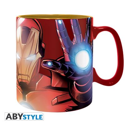 Mug foil Marvel The Armored Avenger 460 ml