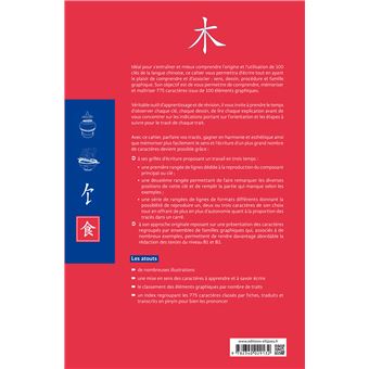 Clés pour écrire le chinois. Comprendre, mémoriser et maîtriser 775 caractères issus de 100 éléments graphiques. A2>B2