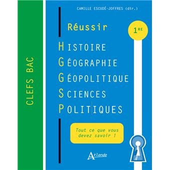 Réussir histoire géographie, géopolitique et sciences politiques