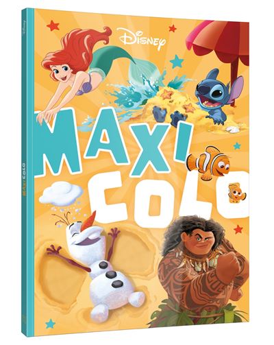 VARIOUS DISNEY - Maxi Colo - Spécial été/vacances -  Collectif - broché