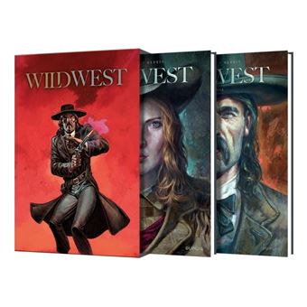 Fourreau Wild West T1 + T2 avec ex-libris signé