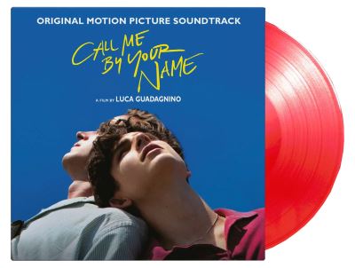 Call Me By Your Name Edition Limitée Vinyle Rouge Transparent