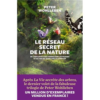 Le Reseau Secret De La Nature De L Influence Des Arbres Sur Les Nuages Et Du Ver De Terre Sur Le Sanglier Broche Peter Wohlleben Lise Deschamps Achat Livre Ou