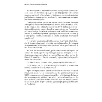 Inclusion et handicap mental et psychique