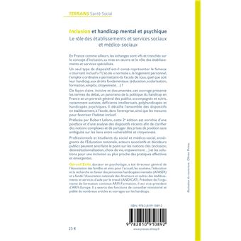 Inclusion et handicap mental et psychique