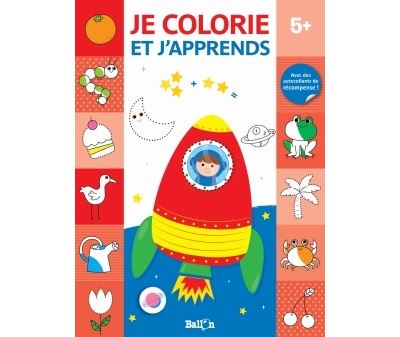 Je colorie et j'apprends 5+