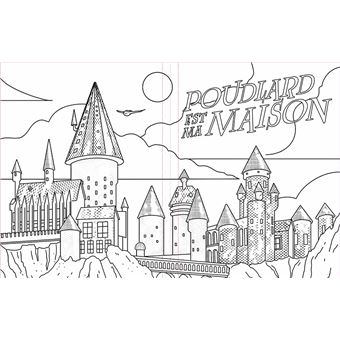 Harry Potter - Le Livre de coloriage de Poudlard