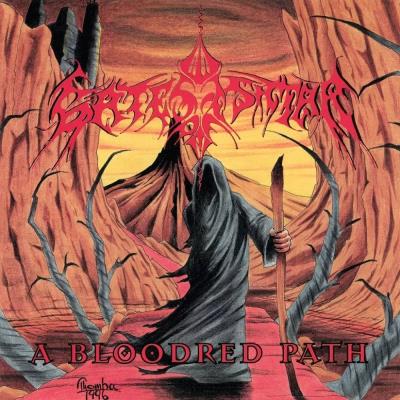 A bloodred path