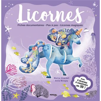 Licornes - Kit de Construction 3D