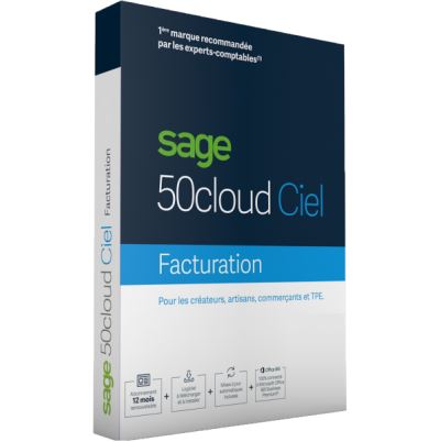 Sage 50cloud Ciel Facturation - 1 an d assistance