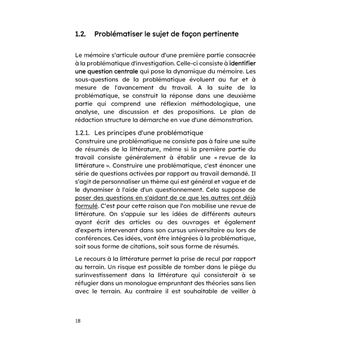 Guide du Mémoire de Master en gestion