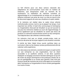 Guide du Mémoire de Master en gestion