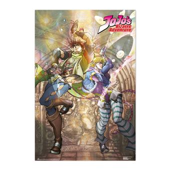 Poster Jojo's Bizarre Adventure Joseph & Caesar Zeppeli