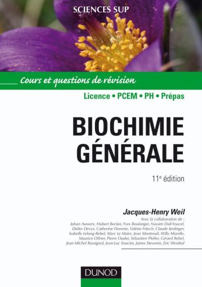 Biochimie générale DEUG, Licence, PCEM, PCEP