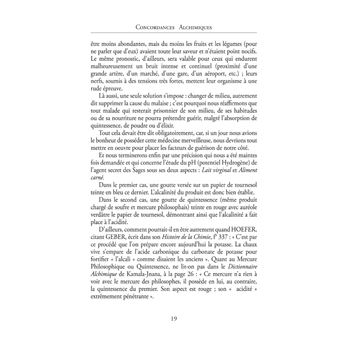 Concordances Alchimiques